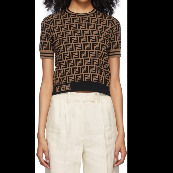 COPY - Fendi Fabric FF Motif Sweater - Picture 5 of 13